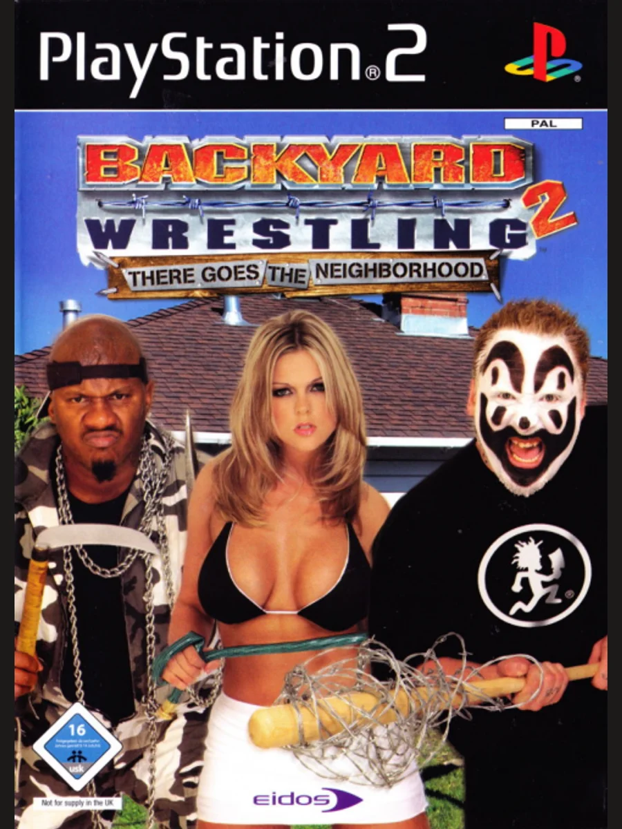 Jaquette face Backyard Wrestling 2: There Goes the Neighborhood