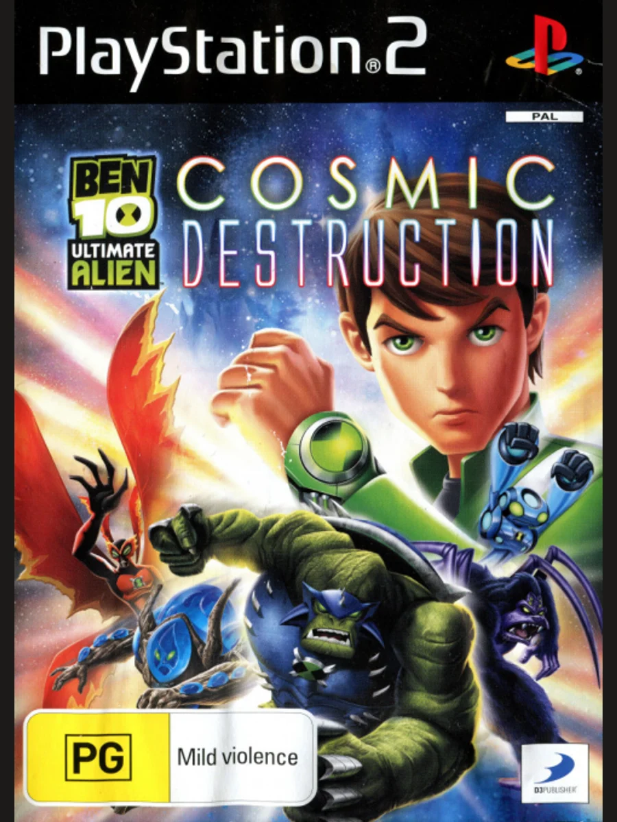 Jaquette face Ben 10 Ultimate Alien: Cosmic Destruction