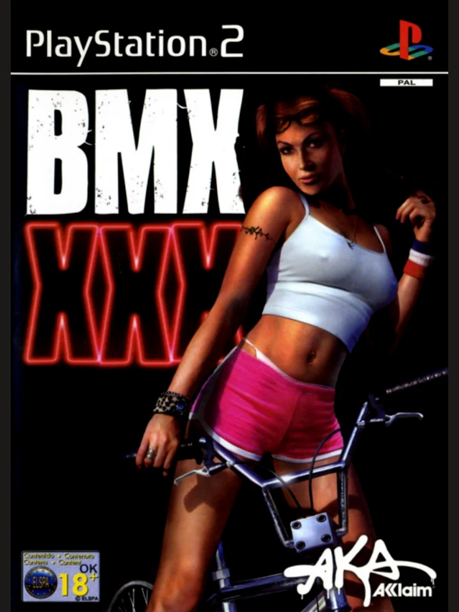 Jaquette face BMX XXX