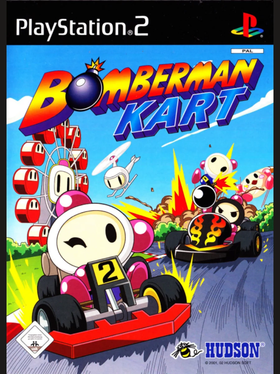 Jaquette face Bomberman Kart