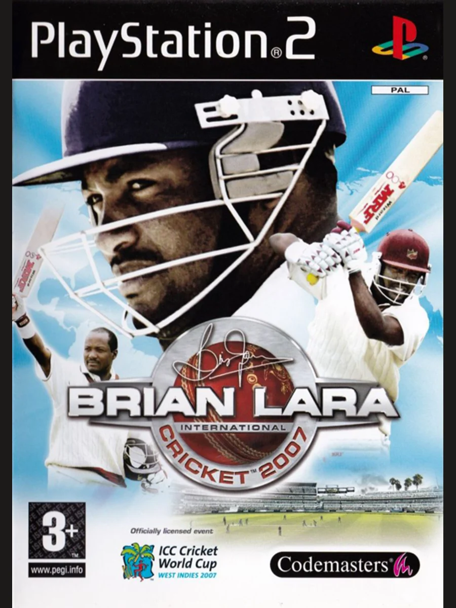 Jaquette face Brian Lara International Cricket 2007