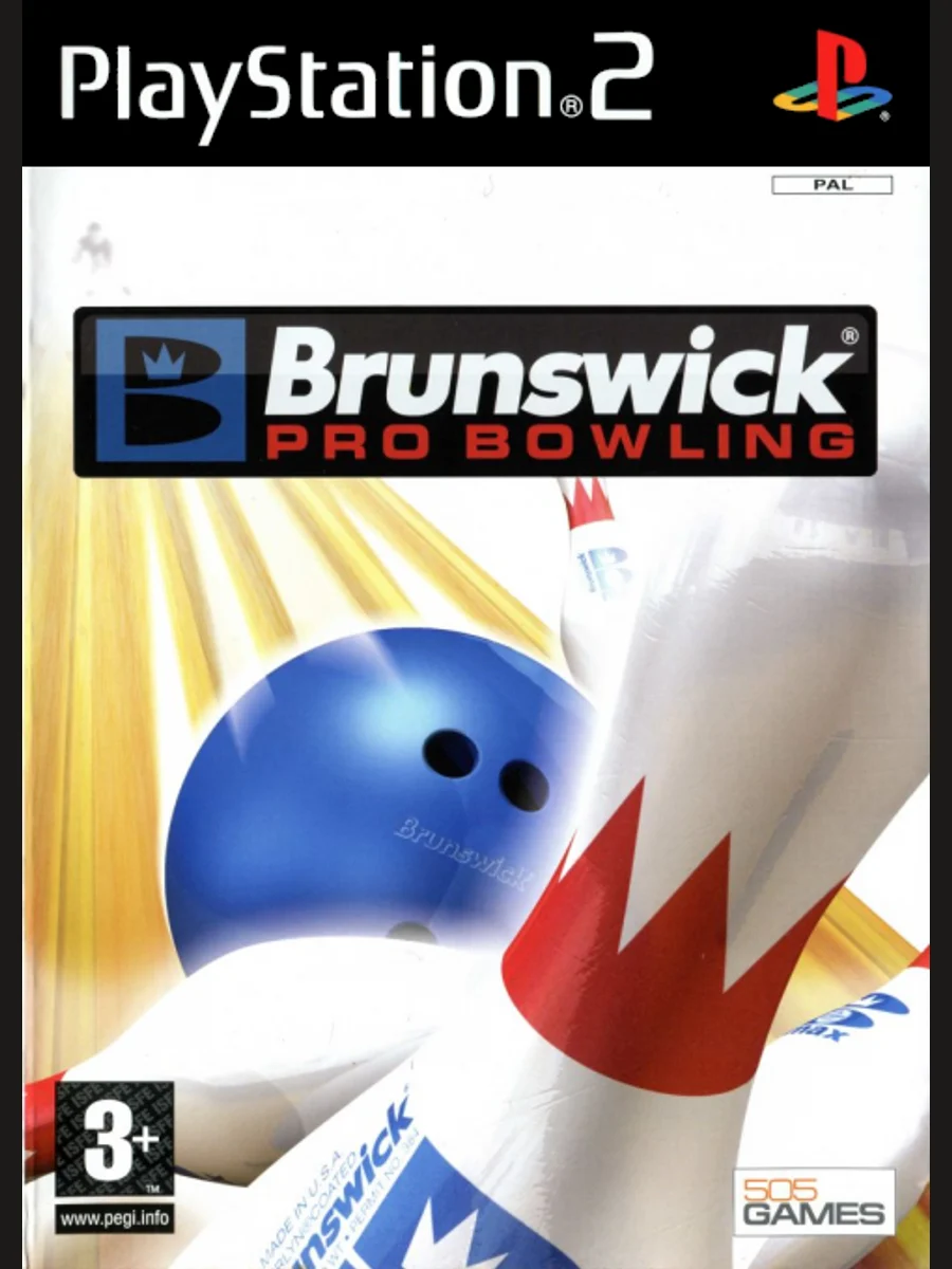 Jaquette face Brunswick Pro Bowling