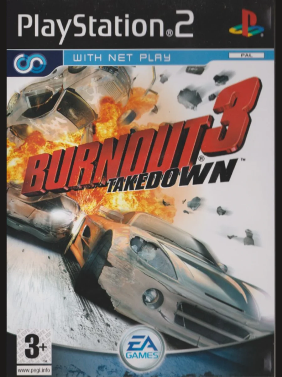 Jaquette face Burnout 3: Takedown