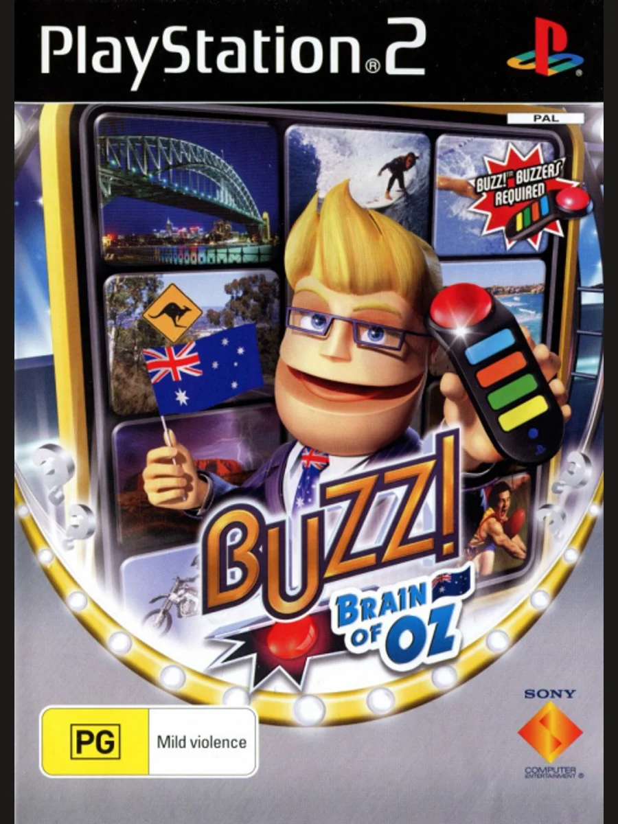 Jaquette face Buzz!: Brain of the World