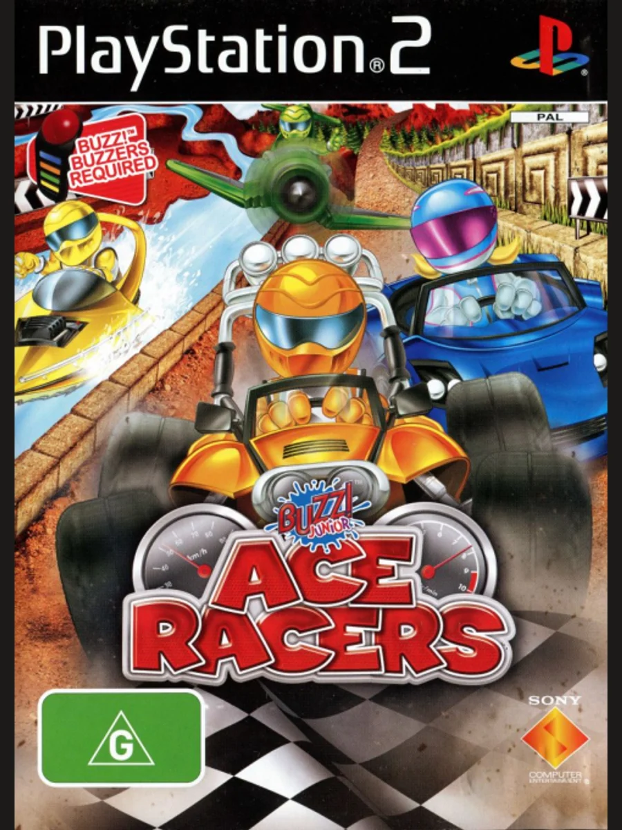 Jaquette face Buzz! Junior: Ace Racers