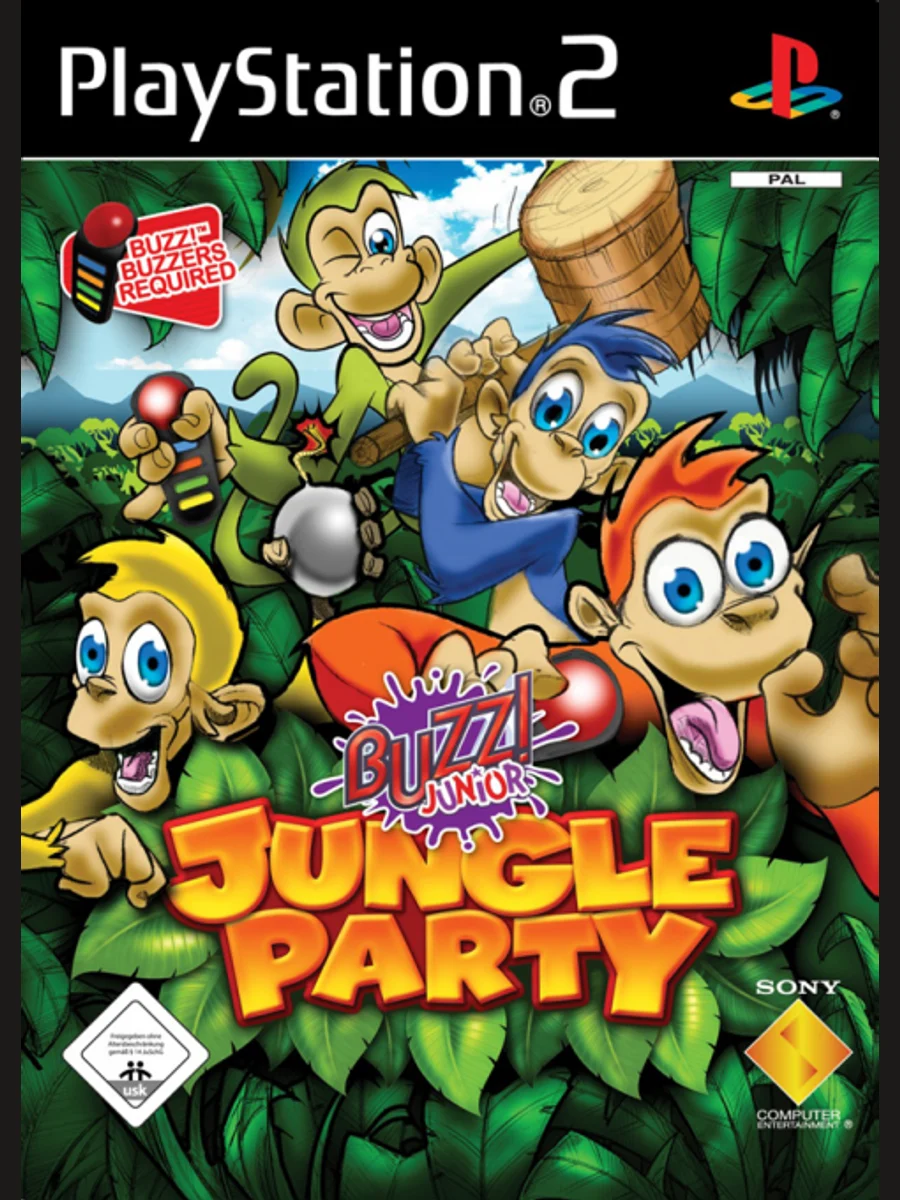 Jaquette face Buzz! Junior: Jungle Party