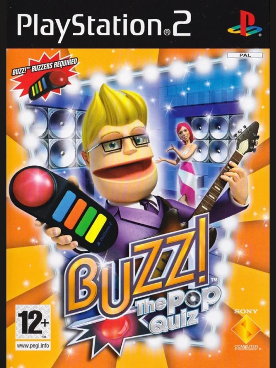 Jaquette face Buzz!: The Pop Quiz