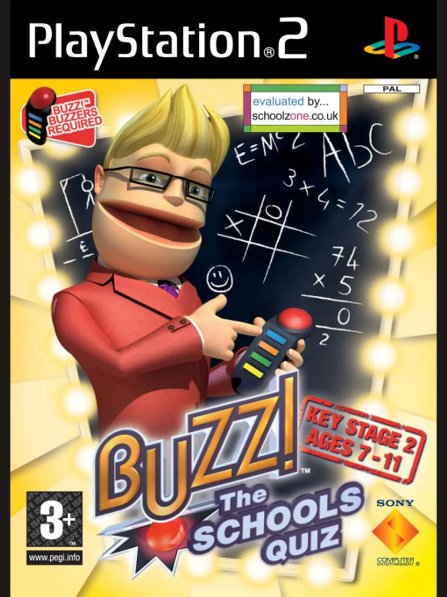 Jaquette face Buzz!: The Schools Quiz