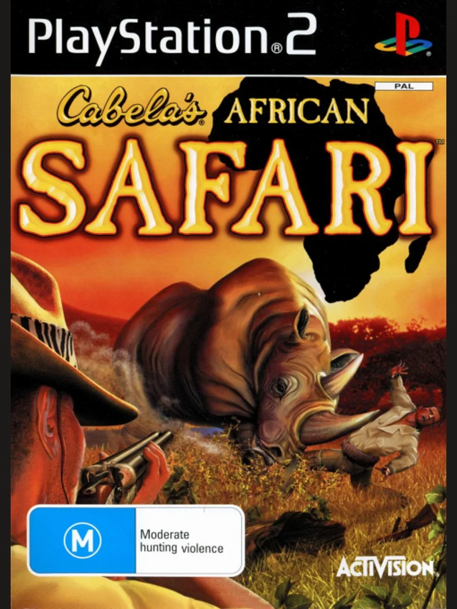 Jaquette face Cabela's African Safari