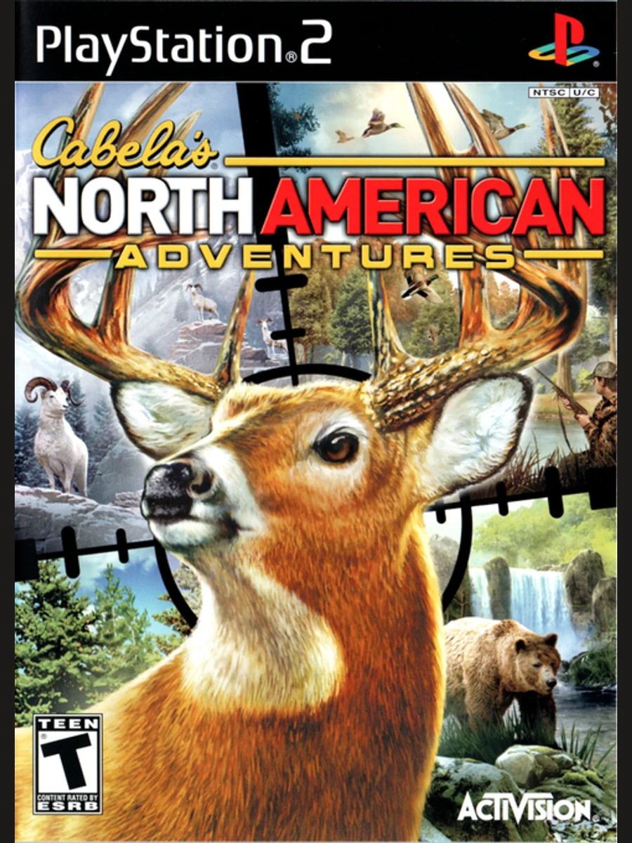 Jaquette face Cabela's North American Adventures