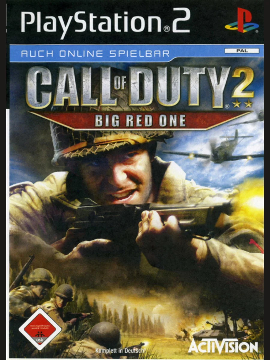 Jaquette face Call of Duty 2: Big Red One