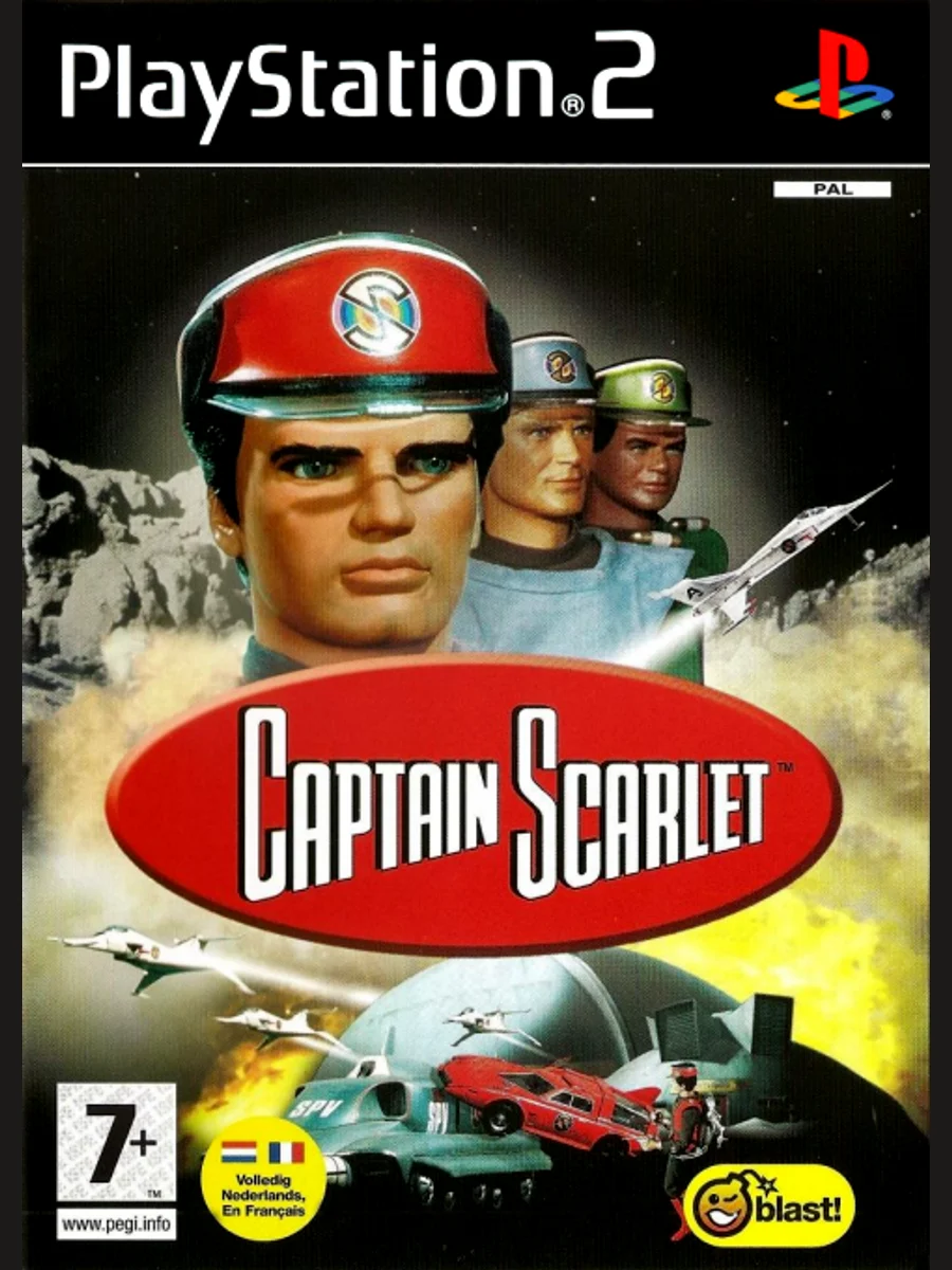 Jaquette face Captain Scarlet