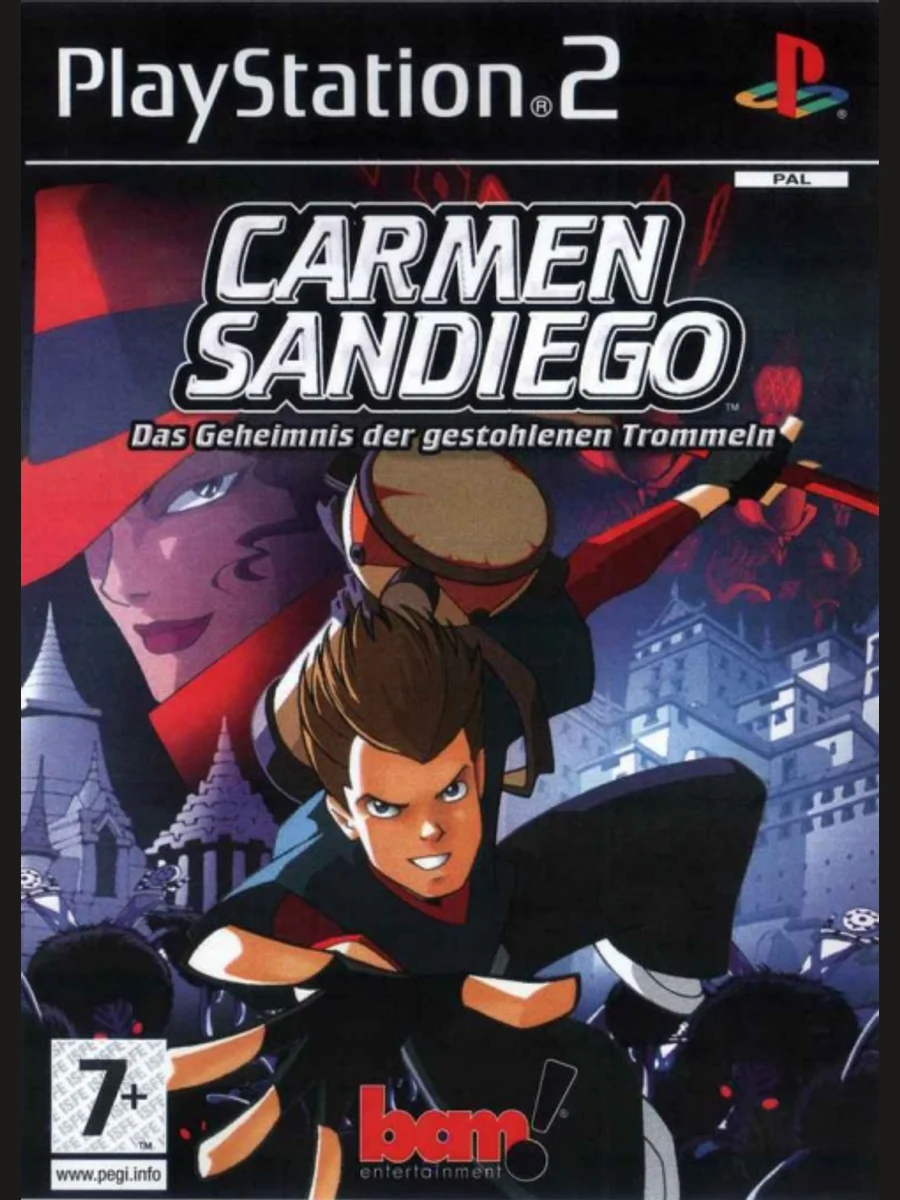 Jaquette face Carmen Sandiego: The Secret of the Stolen Drums