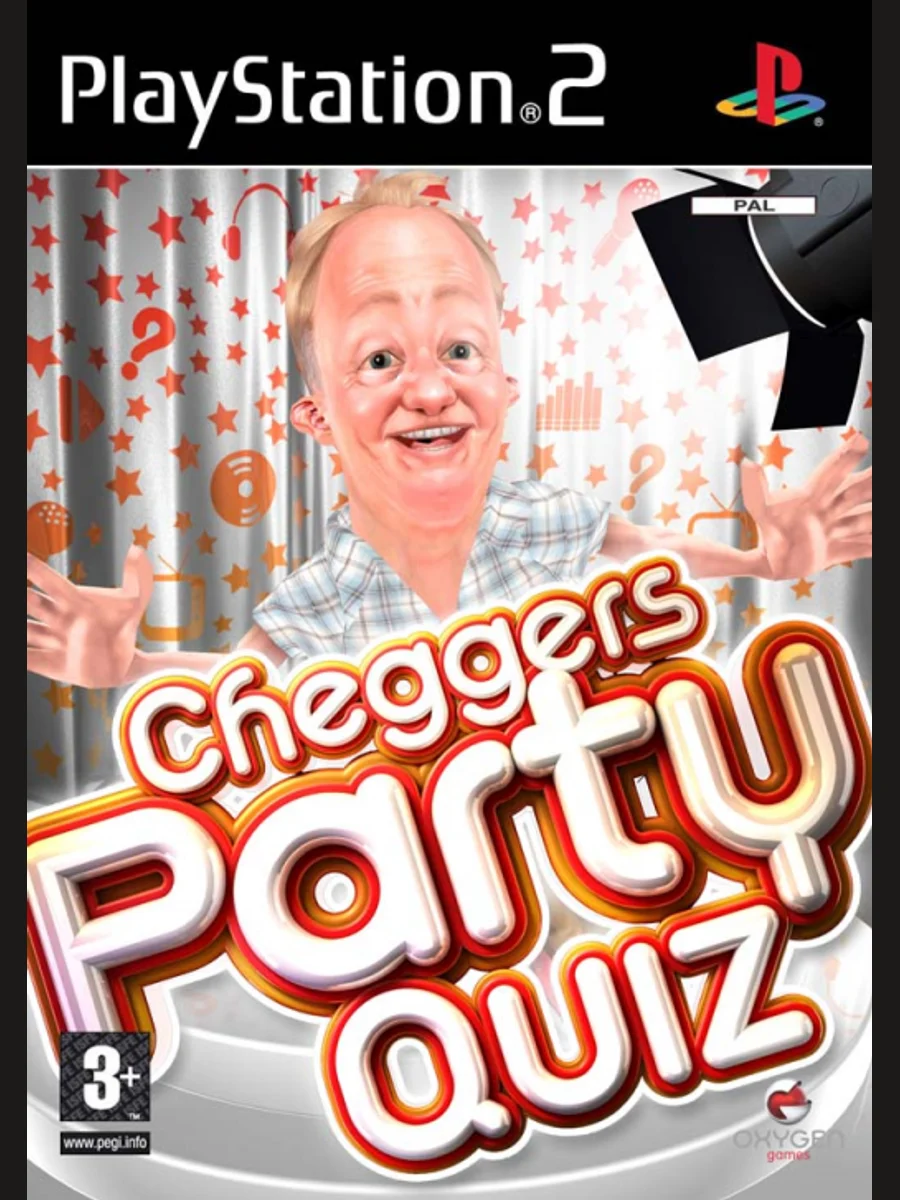 Jaquette face Cheggers Party Quiz