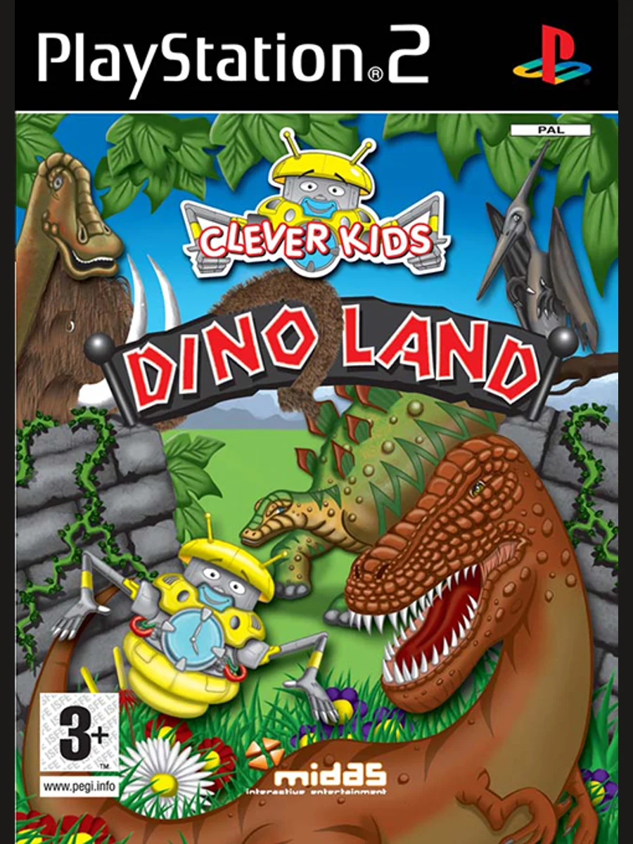 Jaquette face Clever Kids-Dino Land