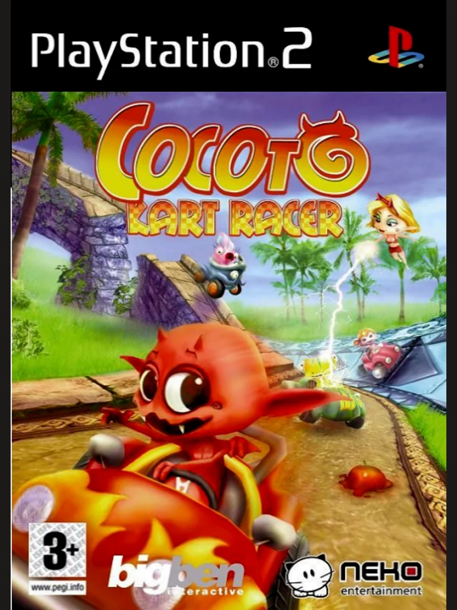 Jaquette face Cocoto Kart Racer