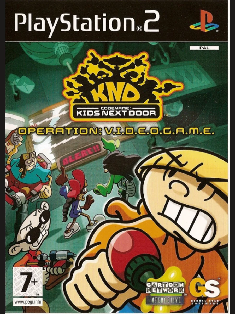 Jaquette face Codename: Kids Next Door – Operation: V.I.D.E.O.G.A.M.E.