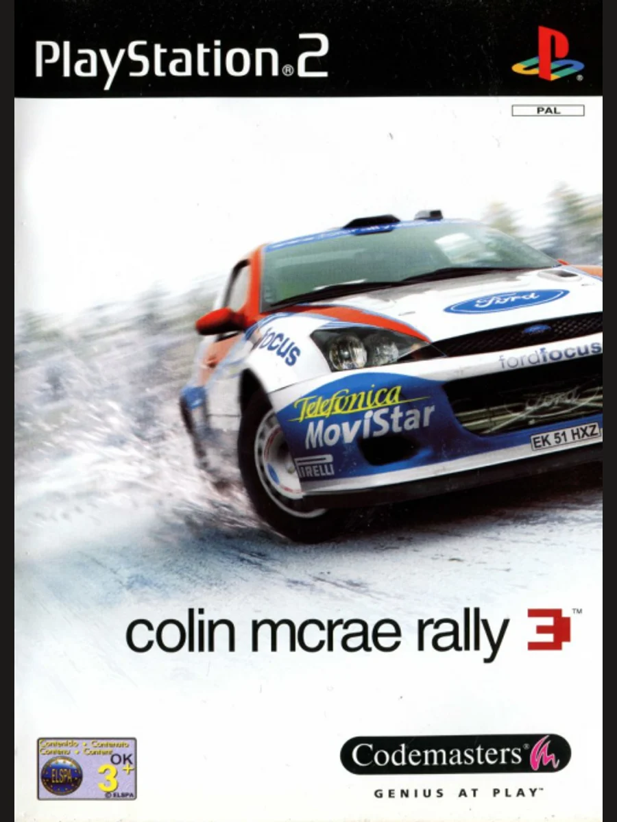 Jaquette face Colin McRae Rally 3