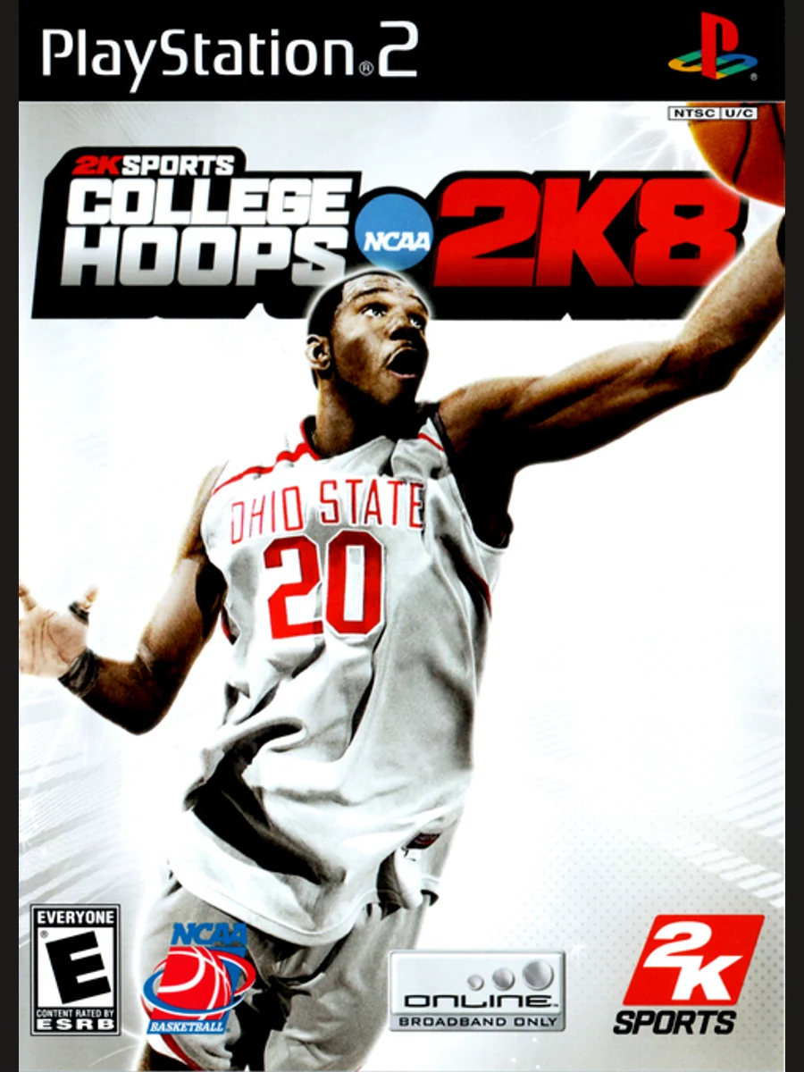 Jaquette face College Hoops 2K8
