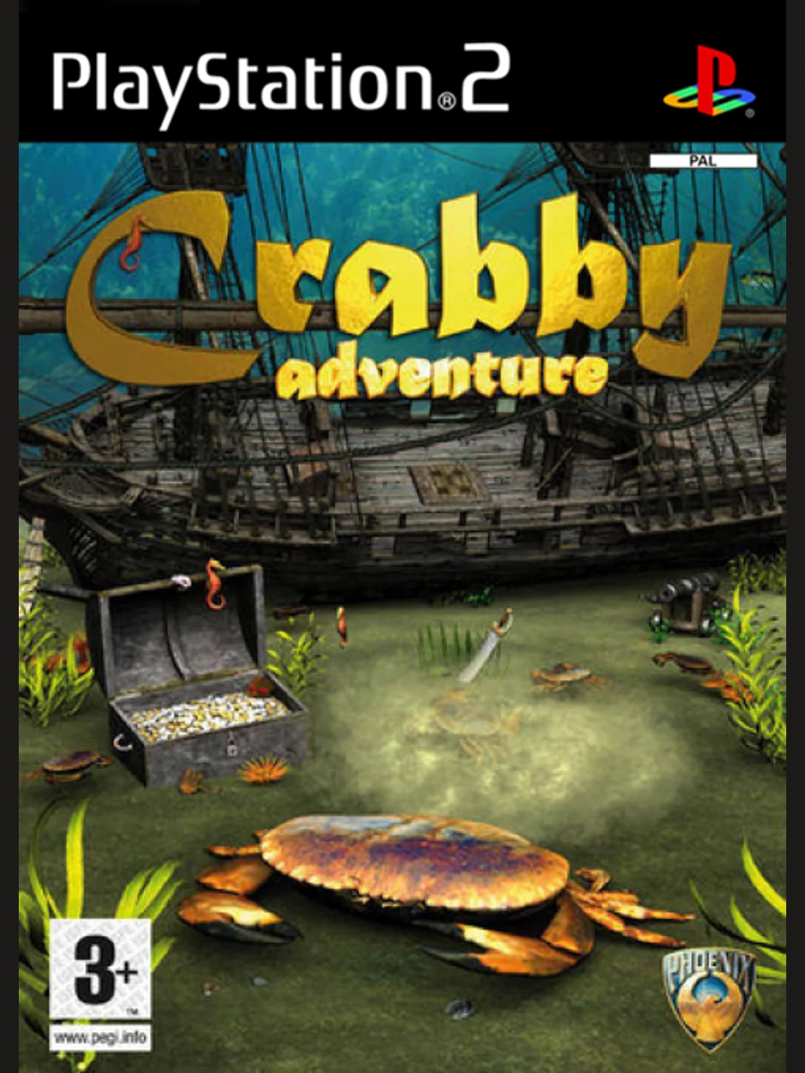 Jaquette face Crabby Adventure