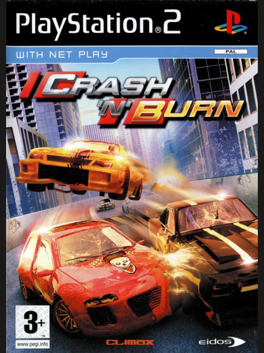 Jaquette face Crash 'N' Burn