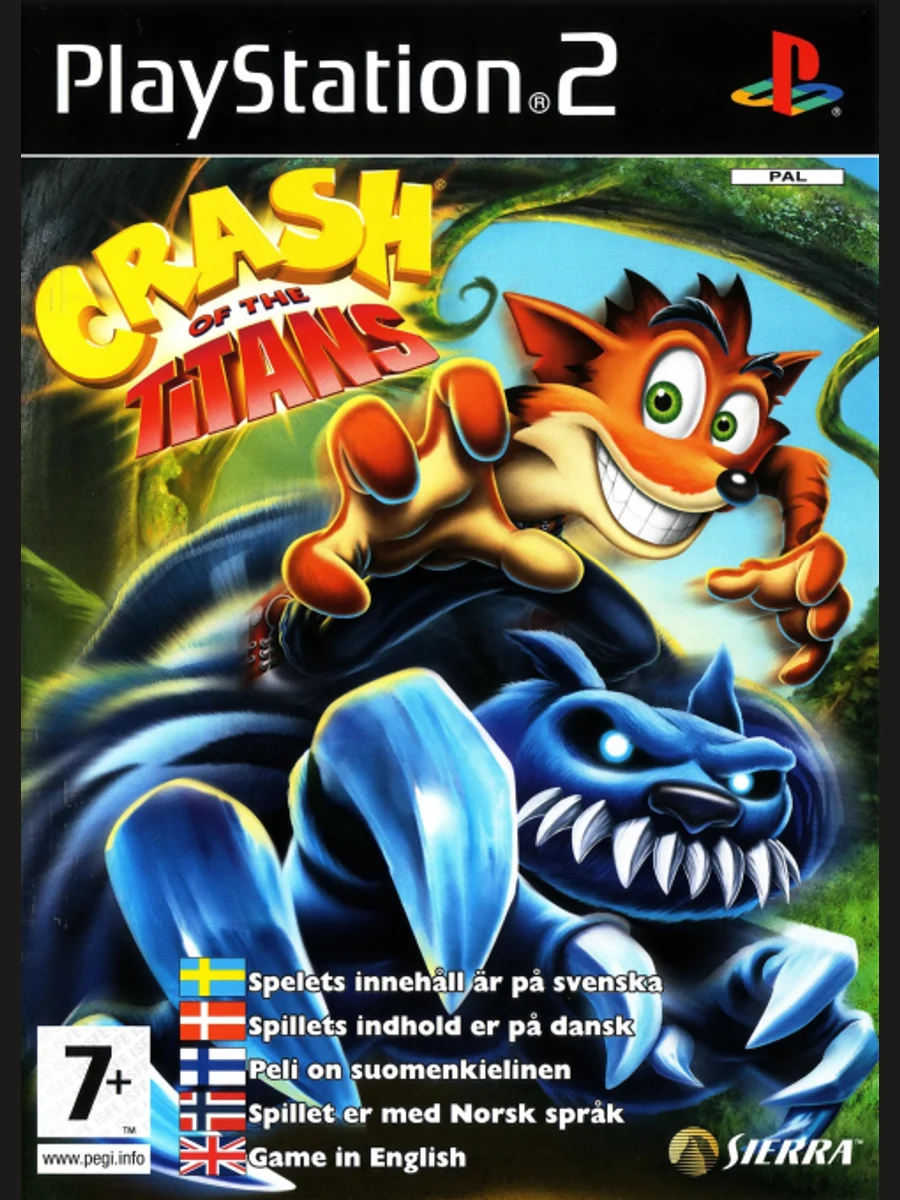 Jaquette face Crash of the Titans