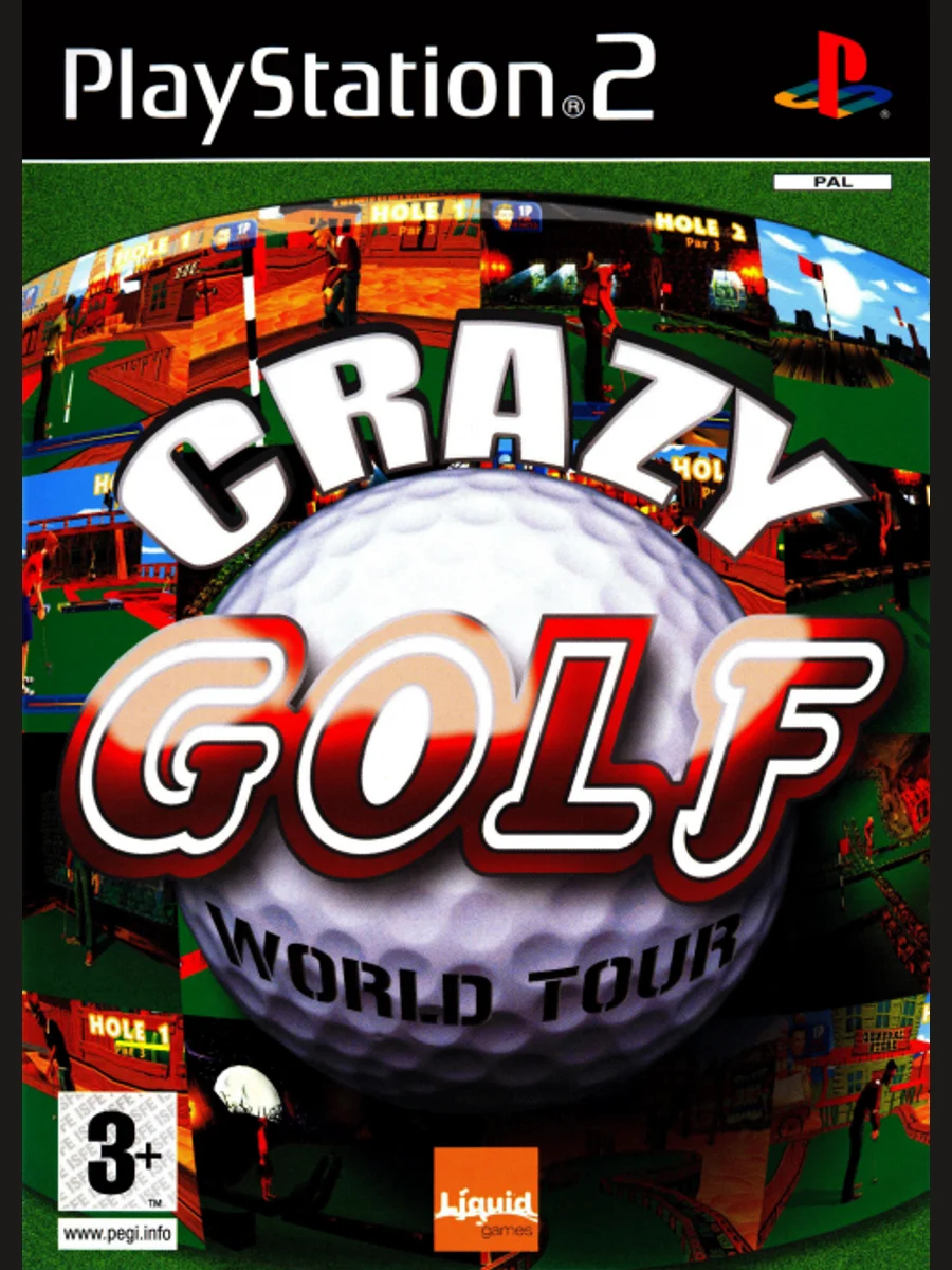 Jaquette face Crazy Golf World Tour