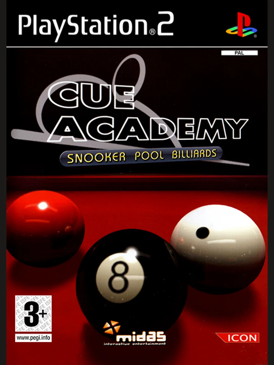 Jaquette face Cue Academy: Snooker, Pool, Billiards
