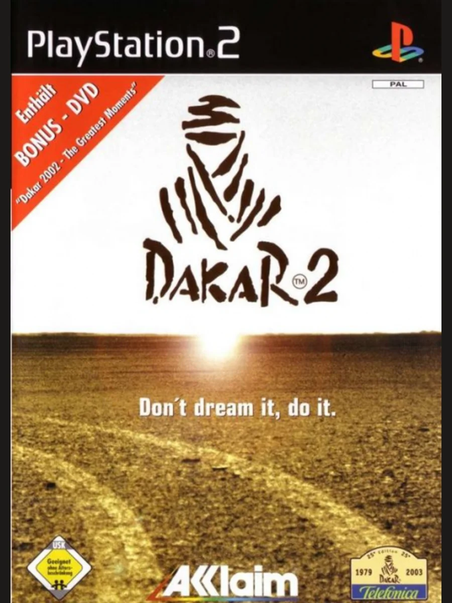 Jaquette face Dakar 2