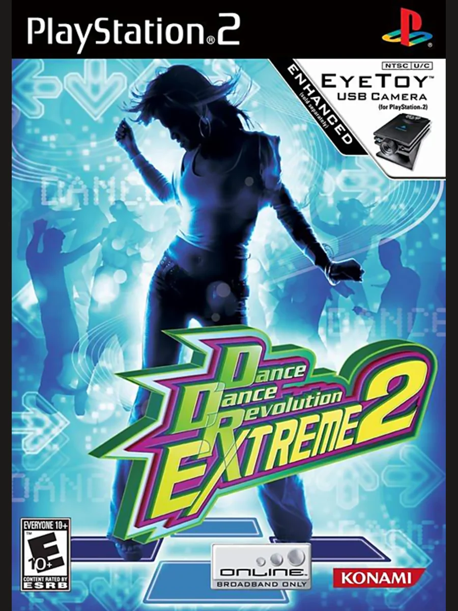 Jaquette face Dance Dance Revolution Extreme 2