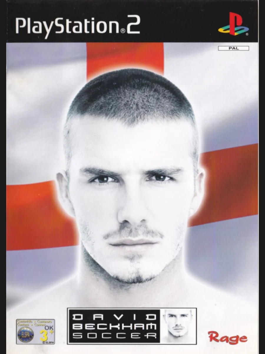 Jaquette face David Beckham Soccer