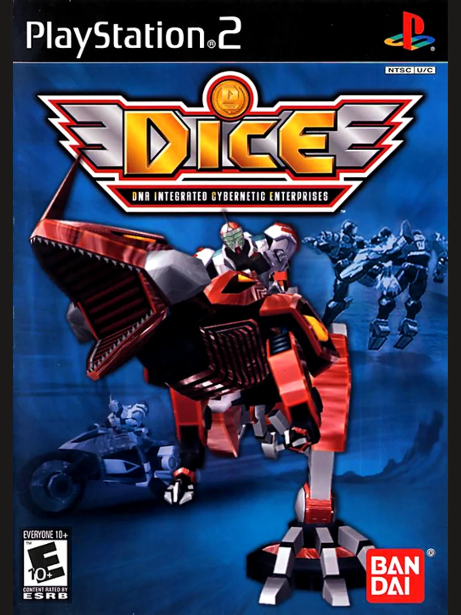 Jaquette face DICE: DNA Integrated Cybernetic Enterprises