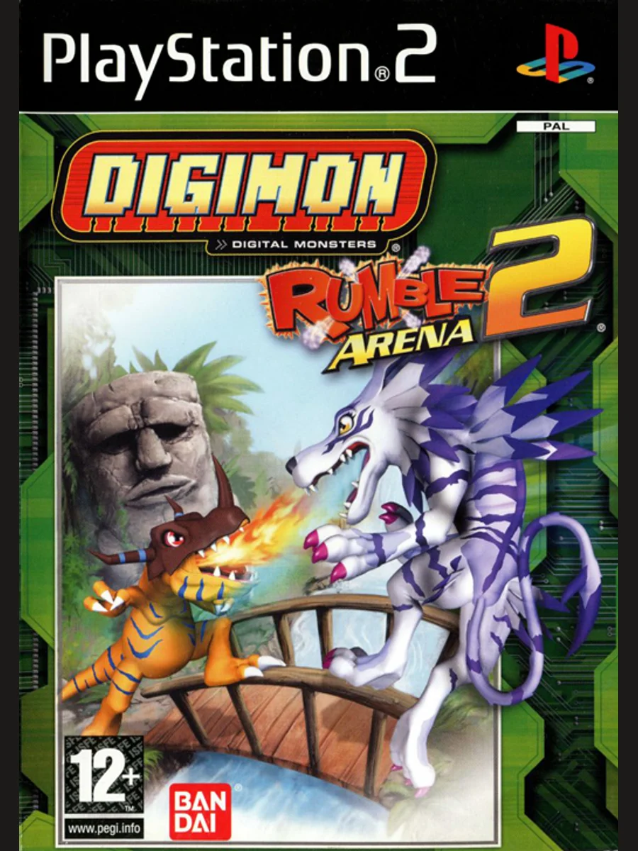 Jaquette face Digimon Rumble Arena 2