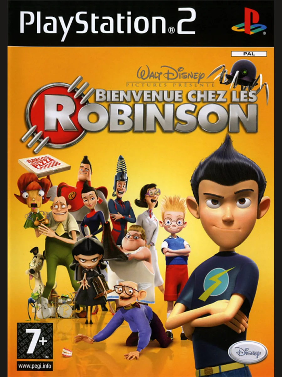 Jaquette face Disney's Meet the Robinsons