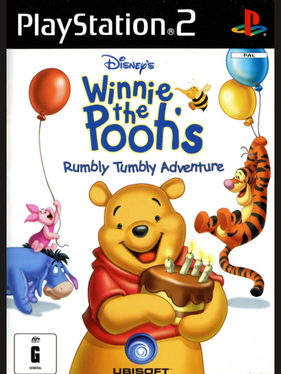 Jaquette face Disney's Winnie The Pooh's Rumbly Tumbly Adventure
