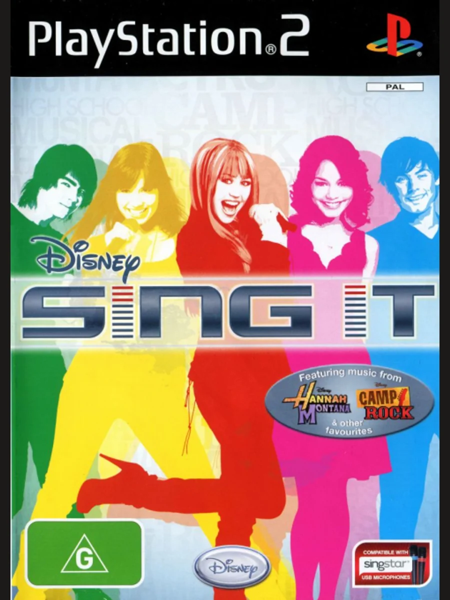 Jaquette face Disney Sing It