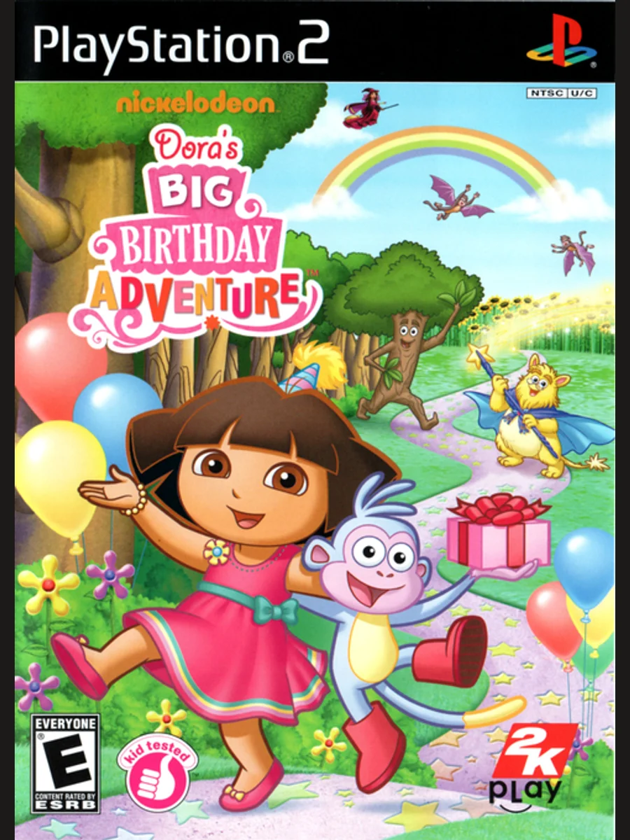 Jaquette face Dora's Big Birthday Adventure