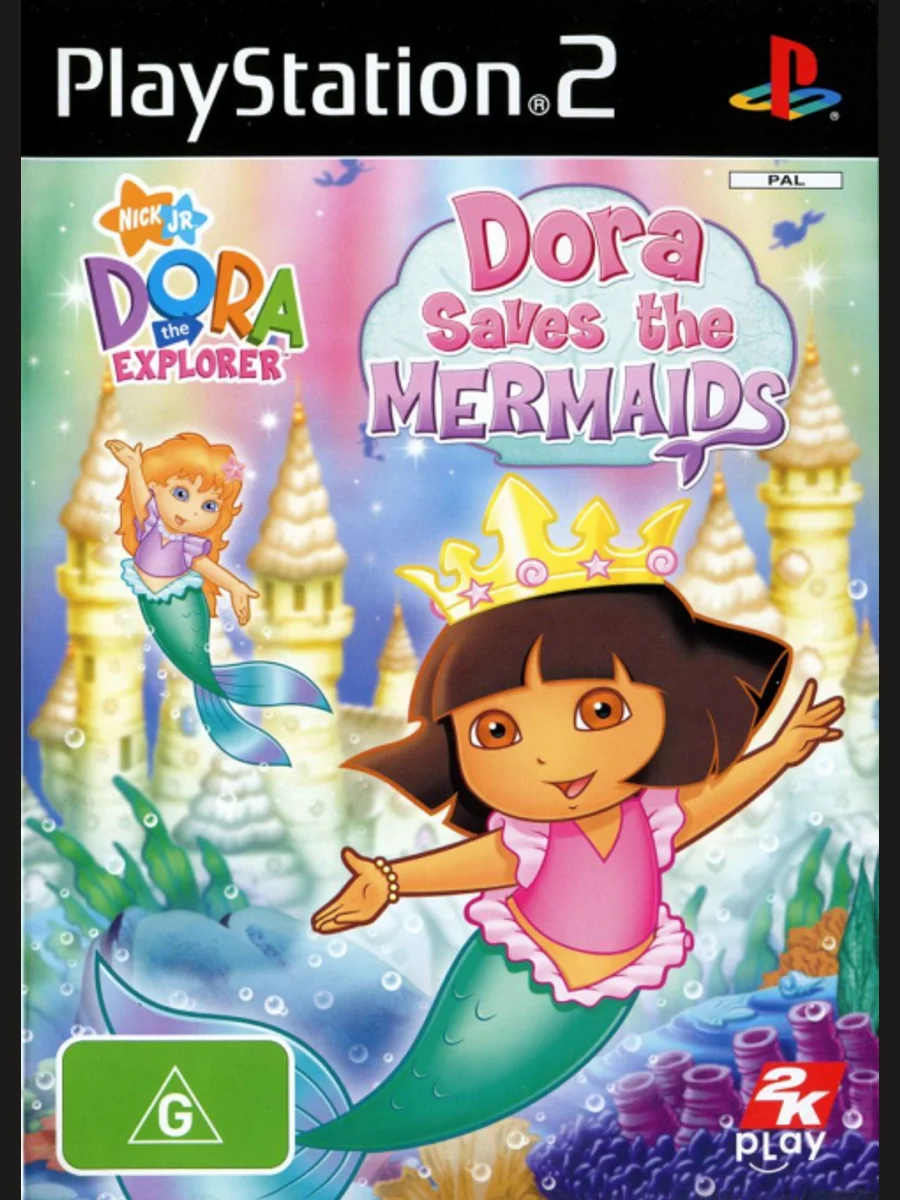 Jaquette face Dora the Explorer: Dora Saves the Mermaids