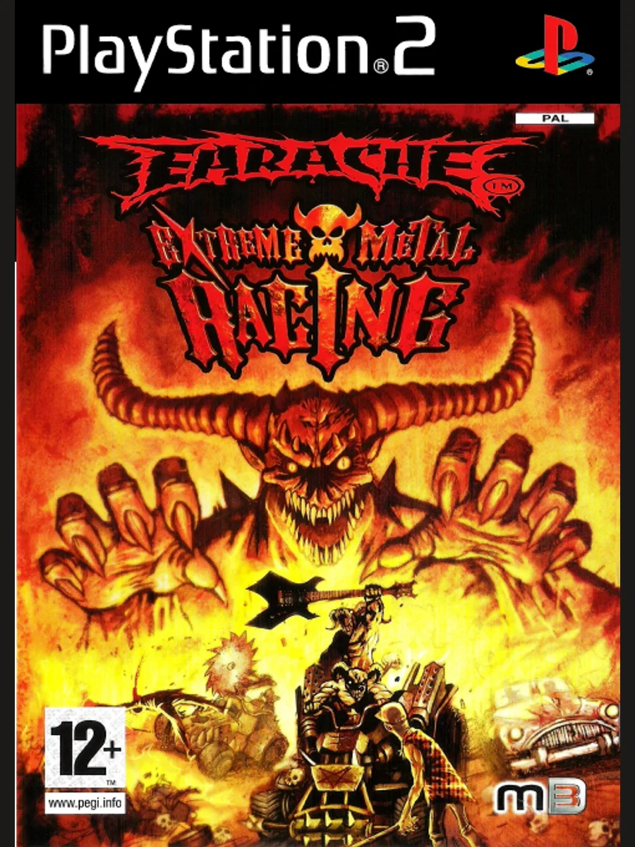 Jaquette face Earache Extreme Metal Racing