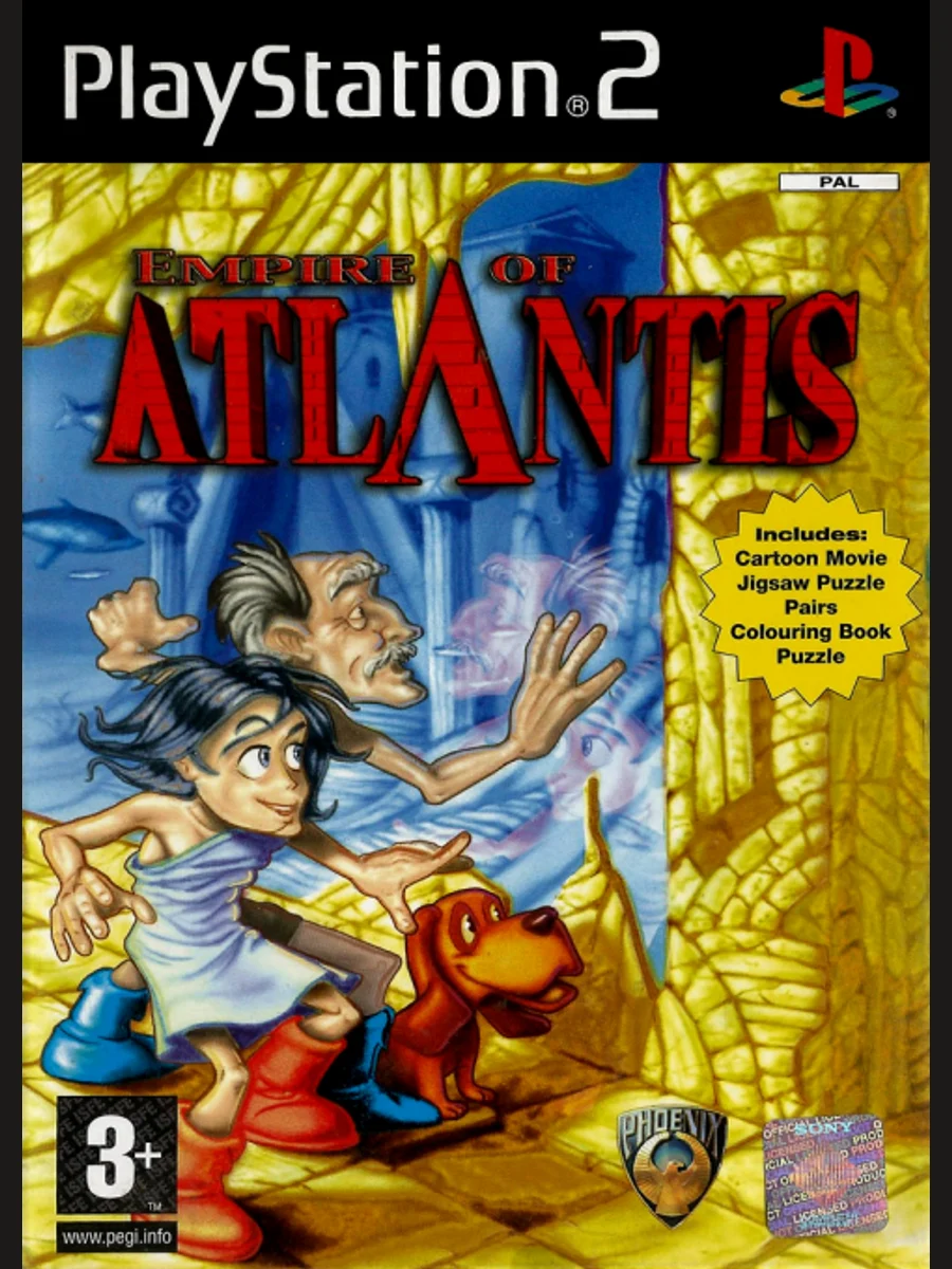Jaquette face Empire of Atlantis