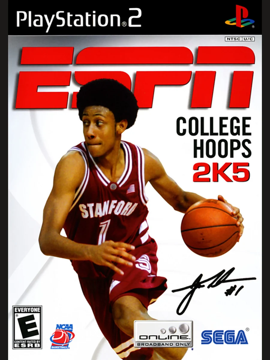 Jaquette face ESPN College Hoops 2K5
