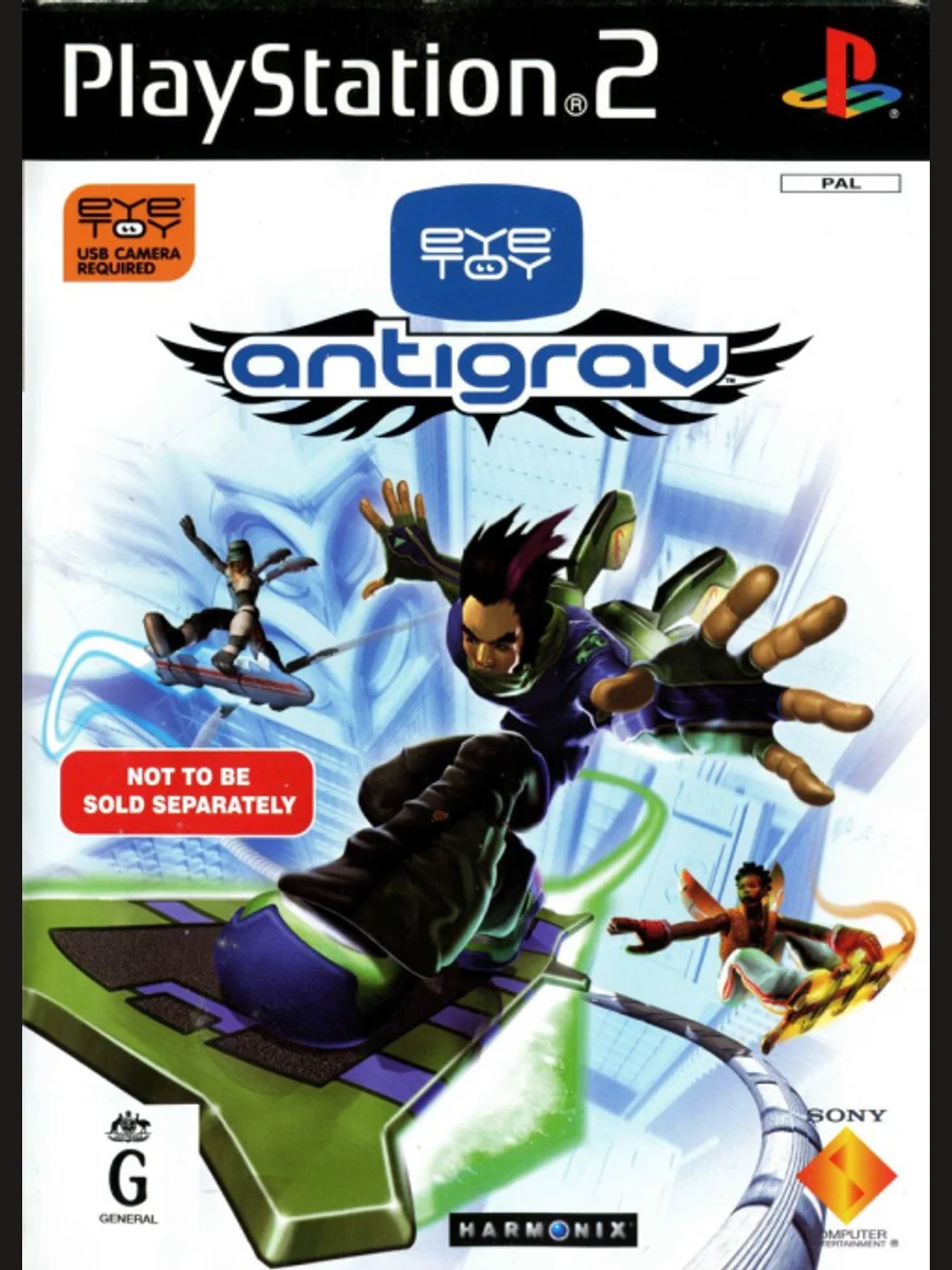 Jaquette face EyeToy: AntiGrav