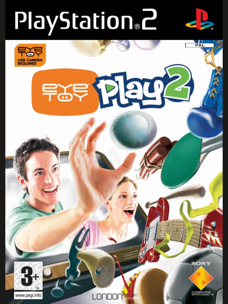 Jaquette face EyeToy: Play 2