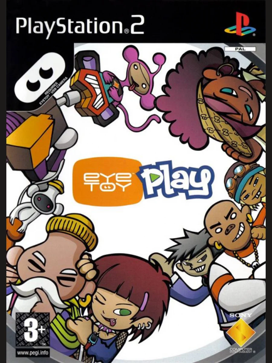 Jaquette face EyeToy: Play
