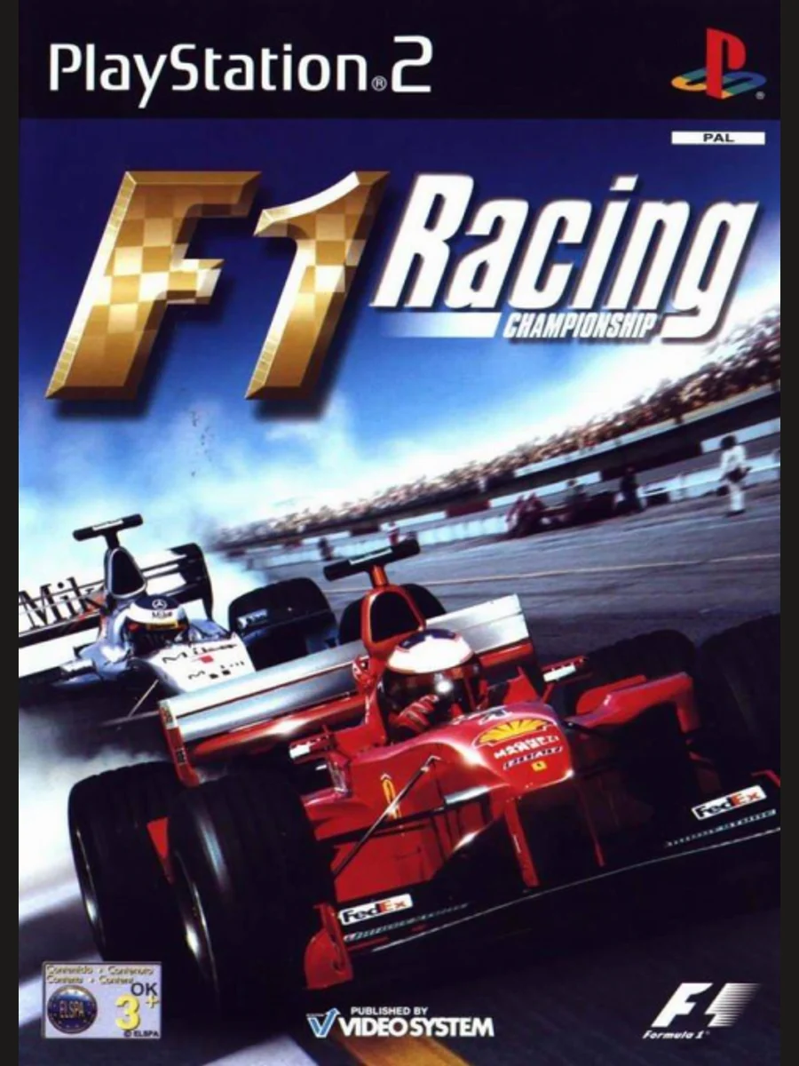 Jaquette face F1 Racing Championship