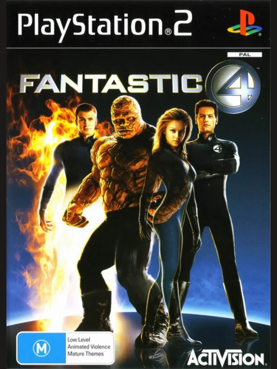 Jaquette face Fantastic 4