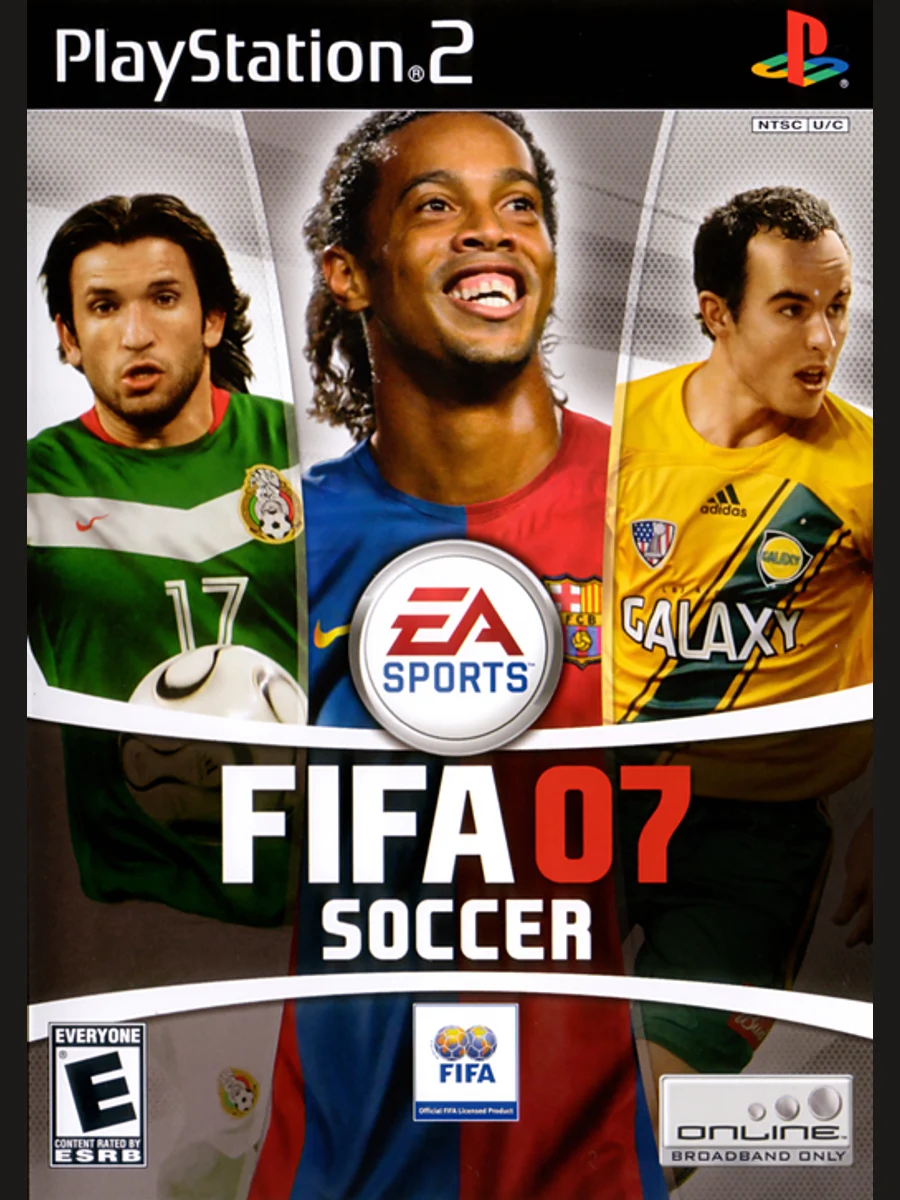 Jaquette face FIFA Soccer 07