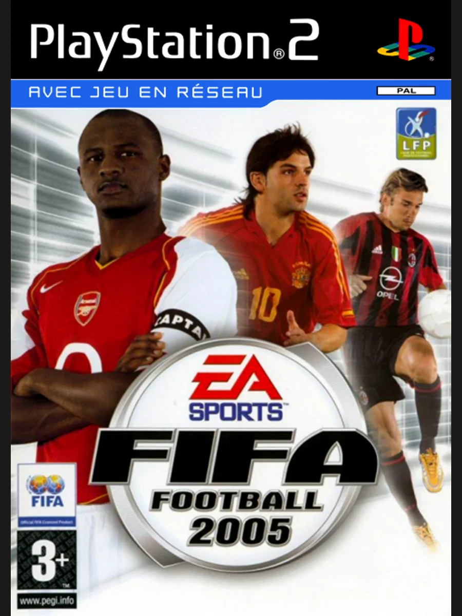 Jaquette face FIFA Soccer 2005