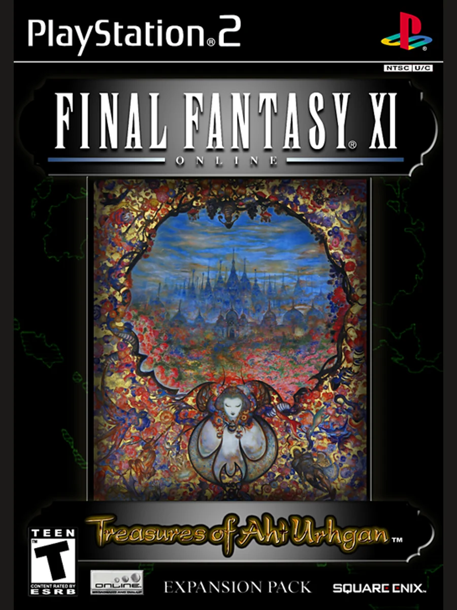 Jaquette face Final Fantasy XI: Treasures of Aht Urhgan (Expansion)