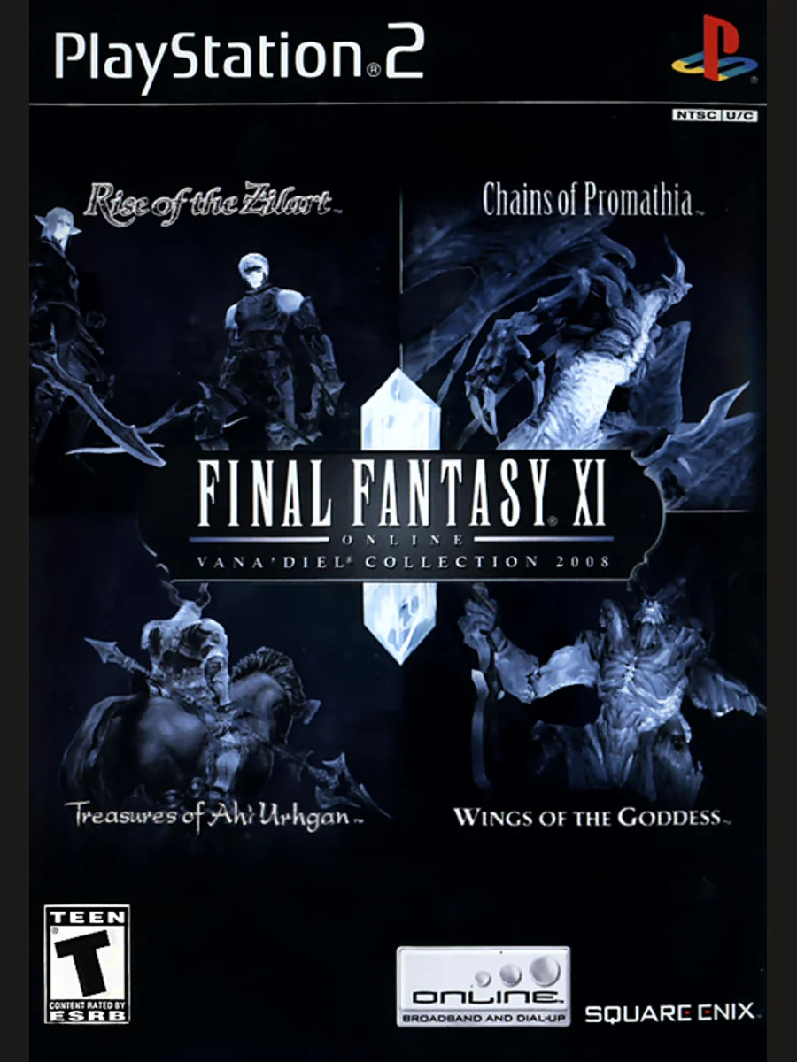 Jaquette face Final Fantasy XI: Vana'diel Collection 2008